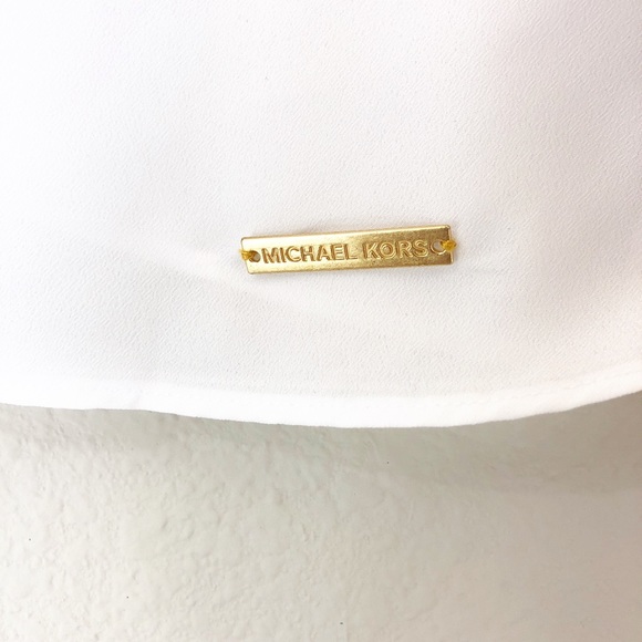 Michael Michael Kors | Sleeveless White Blouse - Picture 4 of 7